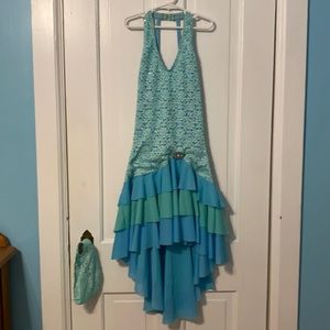 Ruffle dance dress